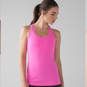 Lululemon Hot Pink Racerback Tank